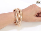 Layered Rose Gold bracelet