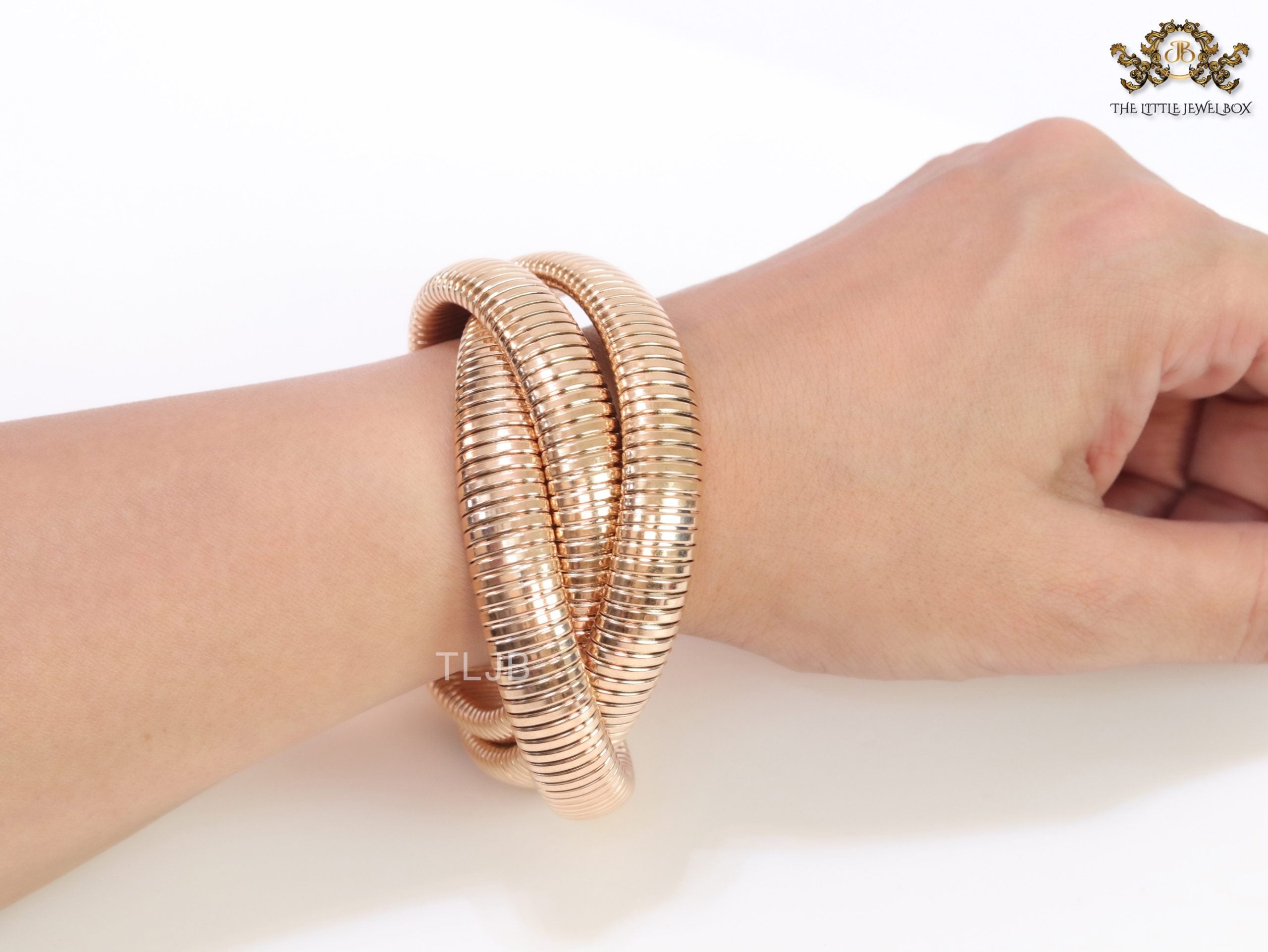 Layered Rose Gold bracelet