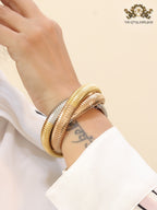 Layered multi coloured Bracelet