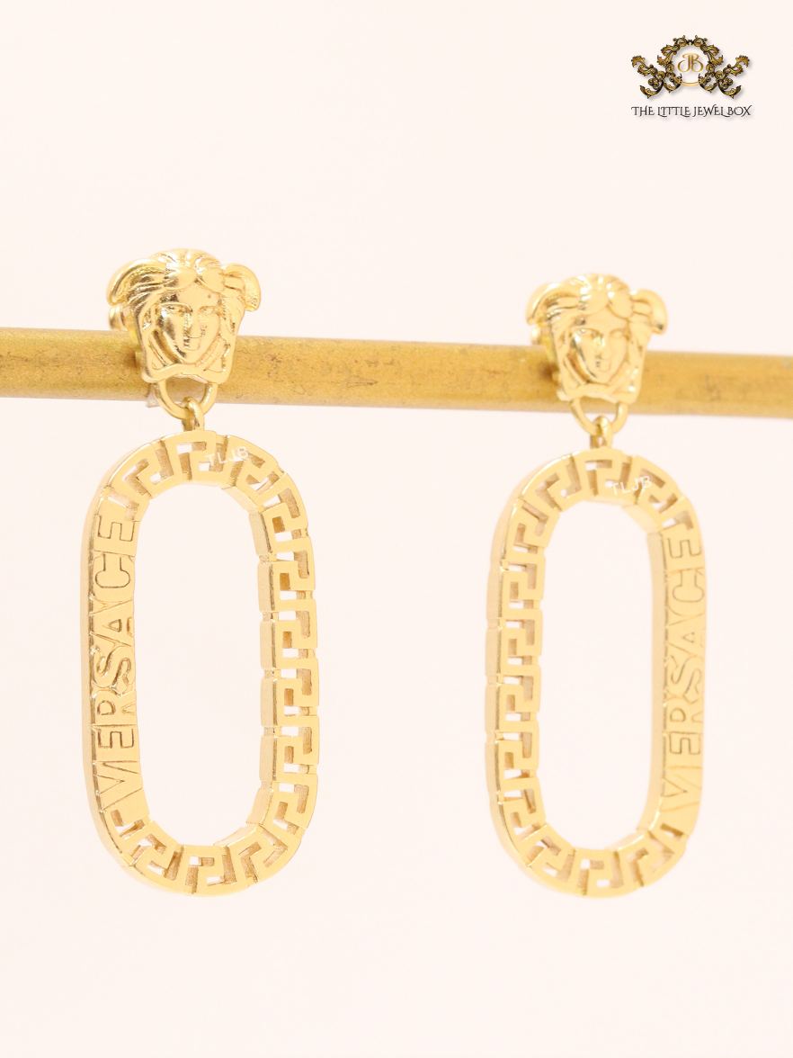Medusa oval dangles