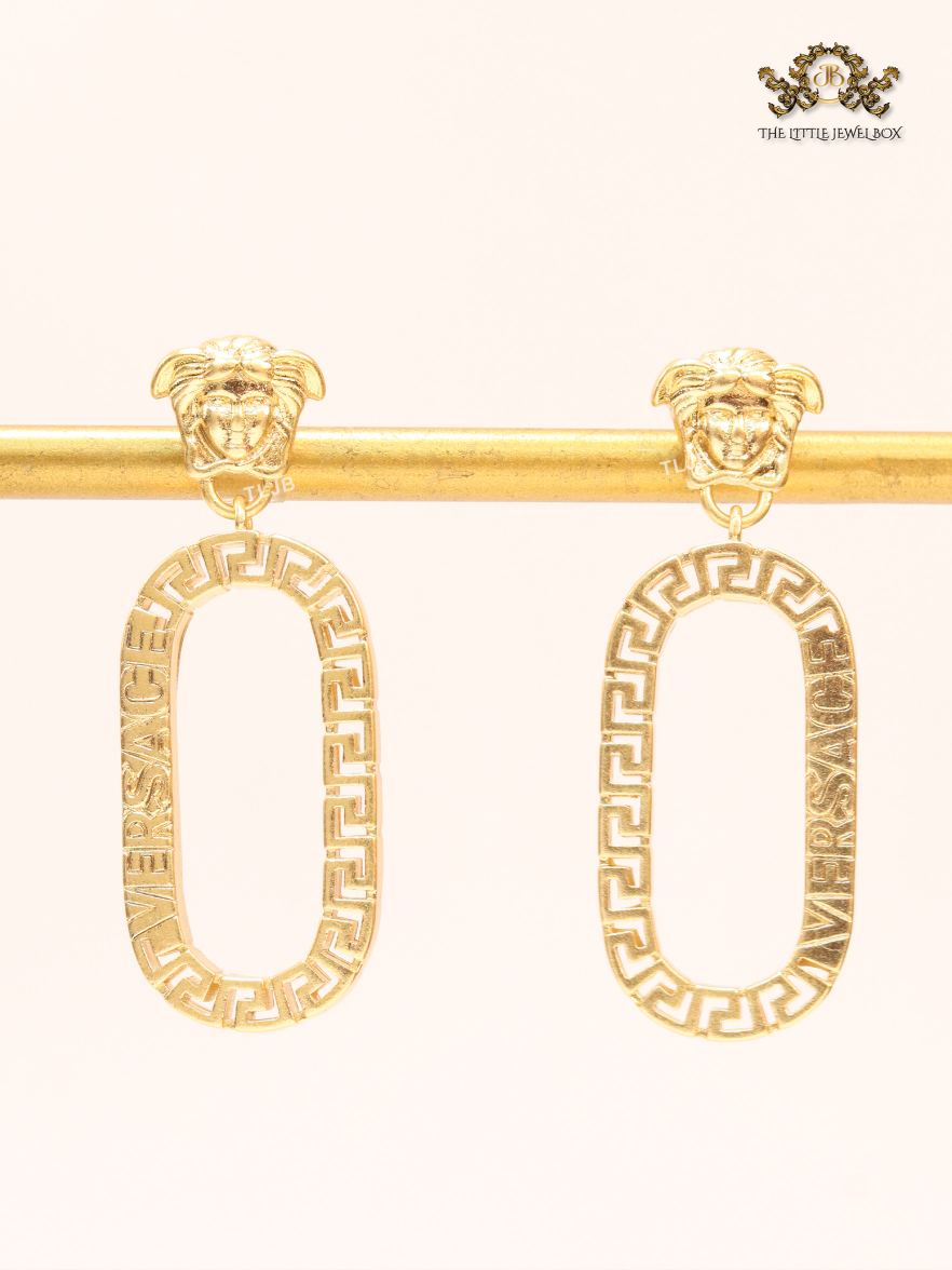 Medusa oval dangles