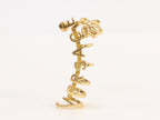 Alphabet Medusa earcuff (single)