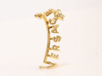 Alphabet Medusa earcuff (single)