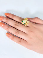 Snake Design Adjustable Ring