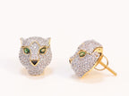 Gold Panther studs