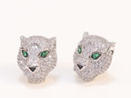 Platinum Panther studs