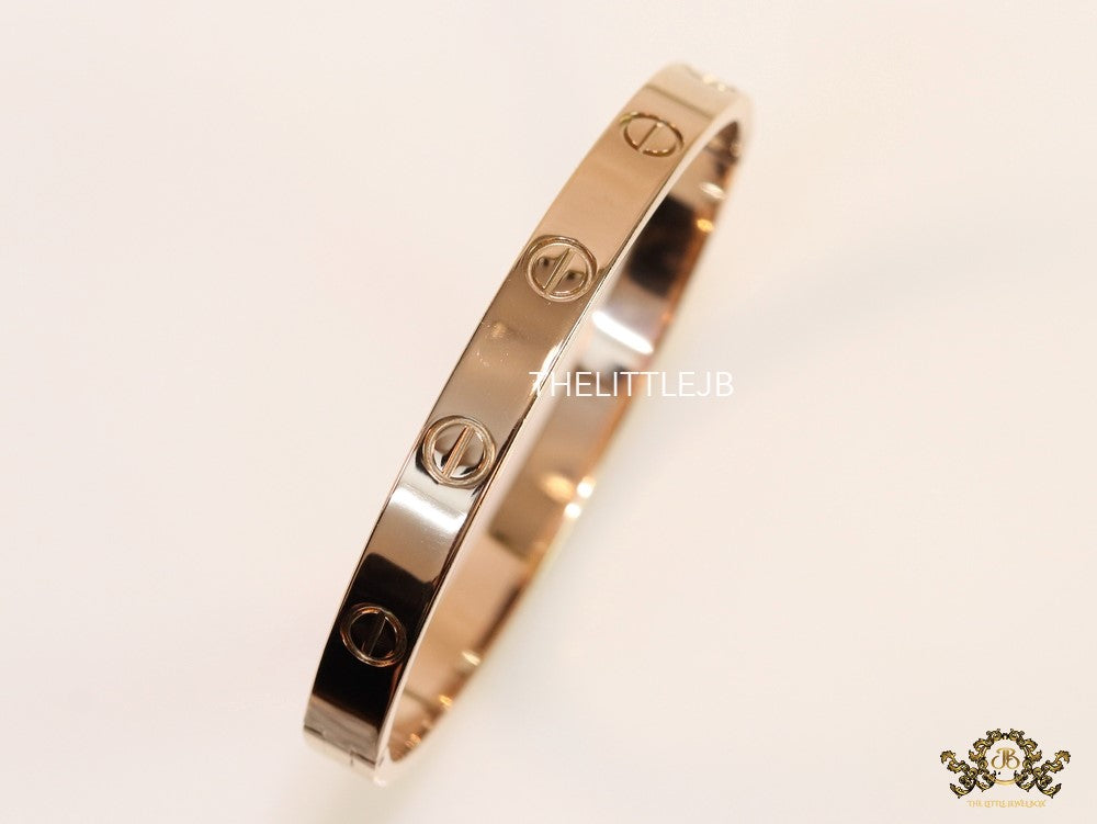 Men's gold all screws oval shaped openable bracelets