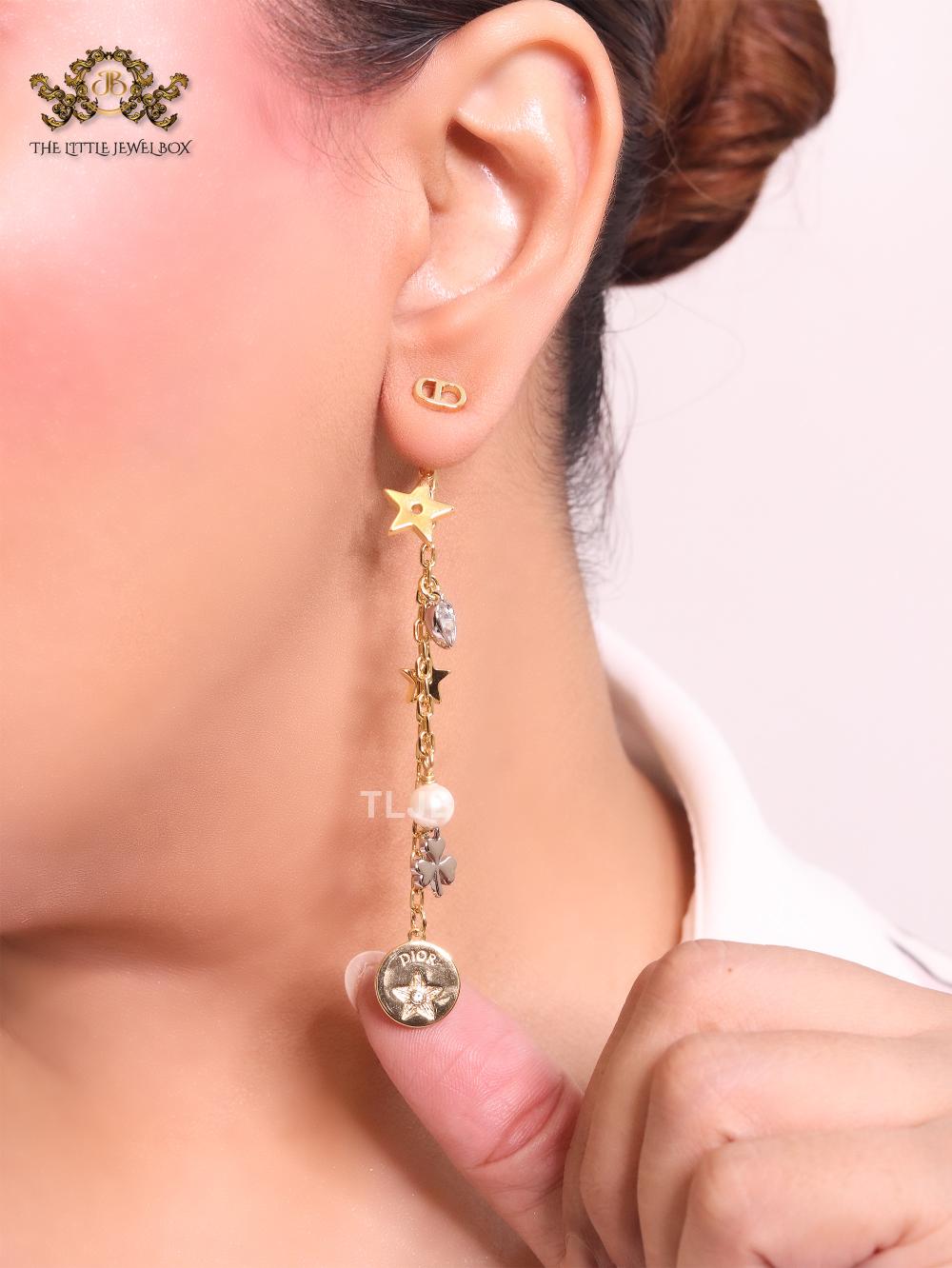 Alphabet CD with charms dangler