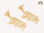 Medusa & alphabet Dream danglers plain