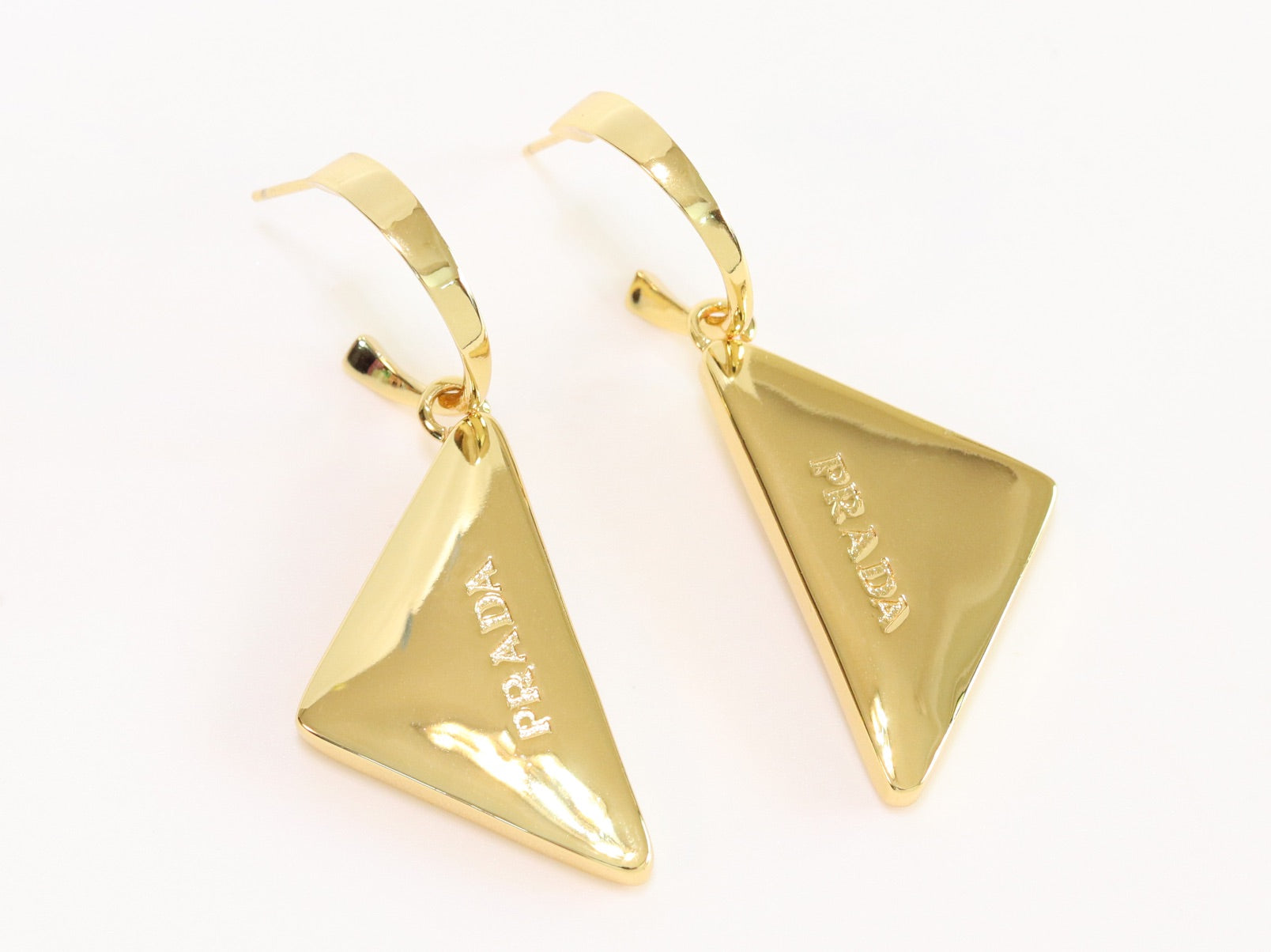 Gold triangle danglers