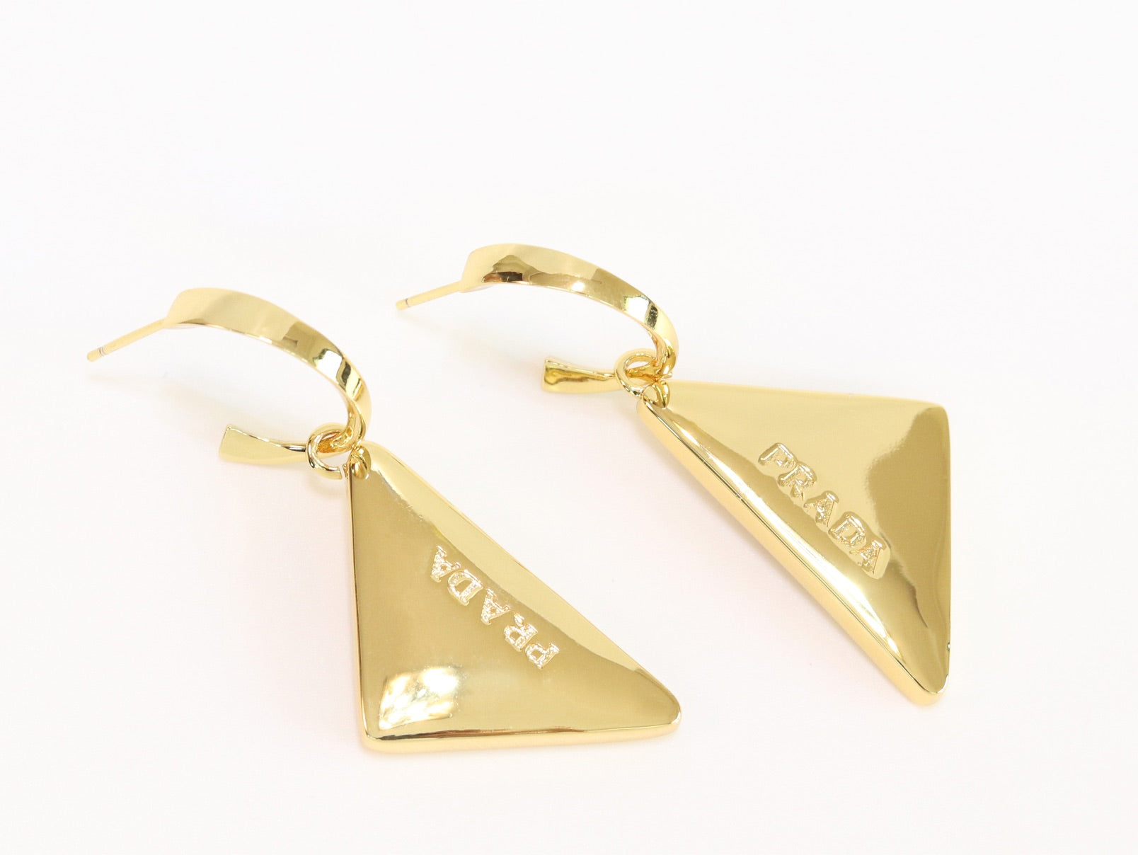Gold triangle danglers
