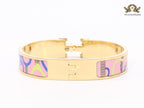 Alphabet H pink designed bracelet