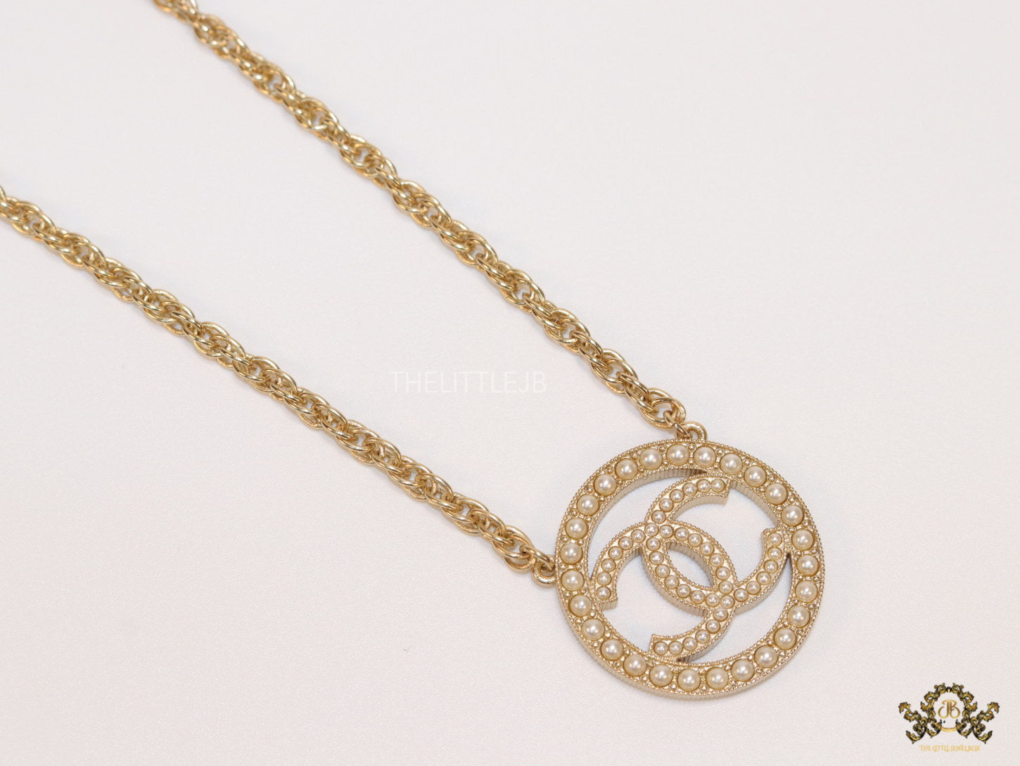 Gold plated chain necklace with cz alphabet pendant