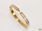 Gold plated MOP bracelet
