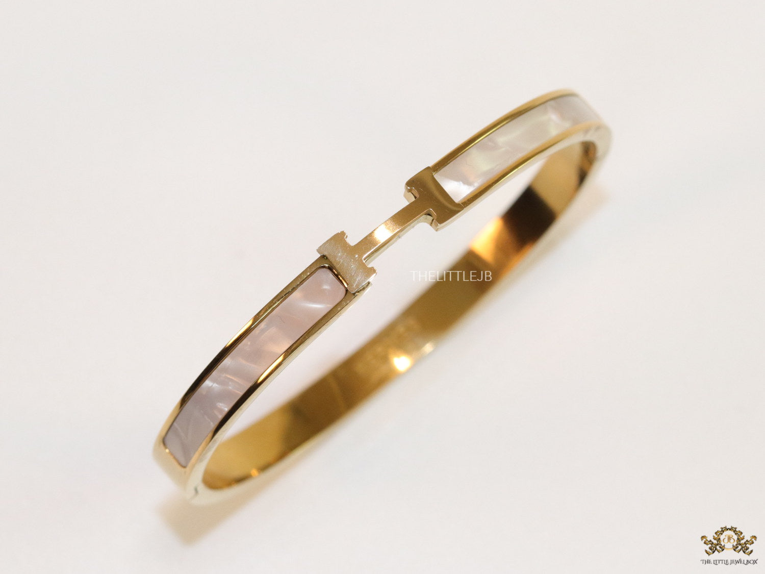 Gold plated MOP bracelet