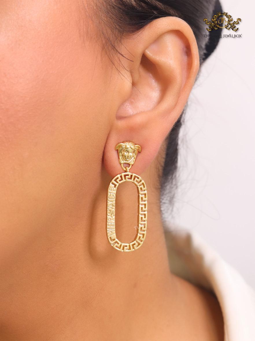 Medusa oval dangles