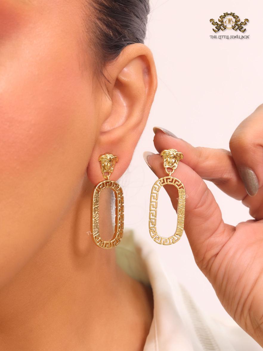 Medusa oval dangles