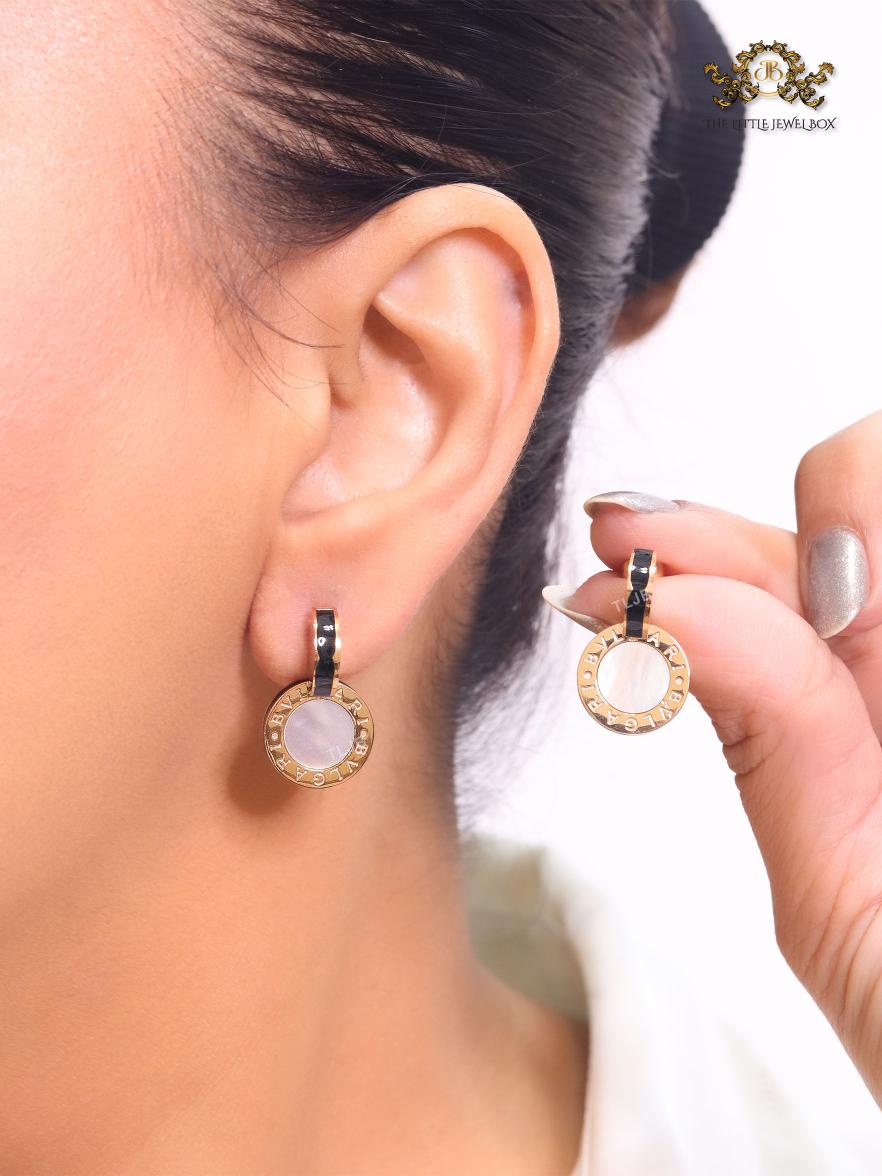Alphabet B earrings