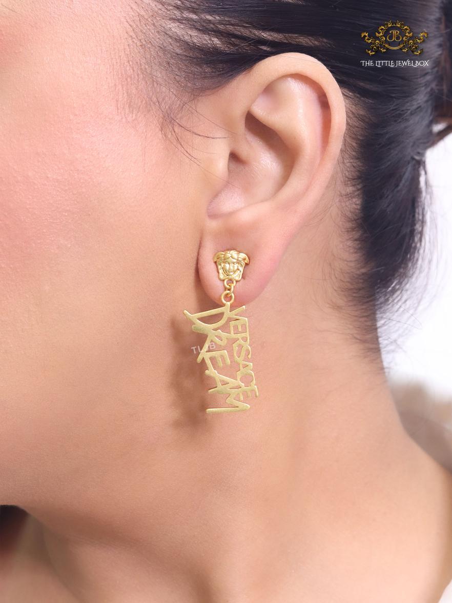 Medusa & alphabet Dream danglers plain