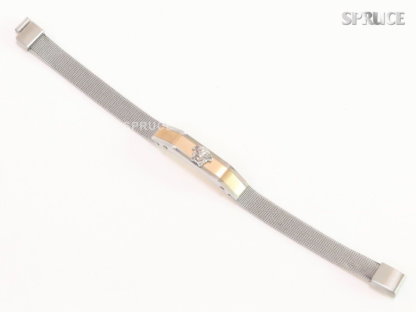 Medusa's mesh platinum Bracelet