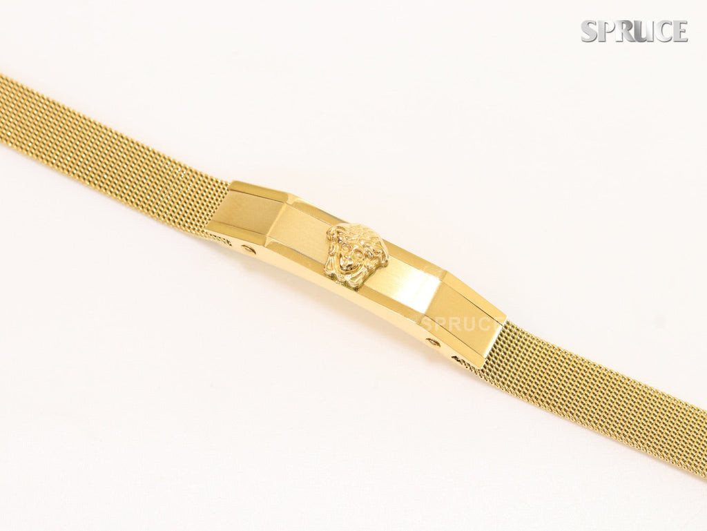 Medusa's mesh gold Bracelet