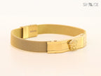 Medusa's mesh gold Bracelet