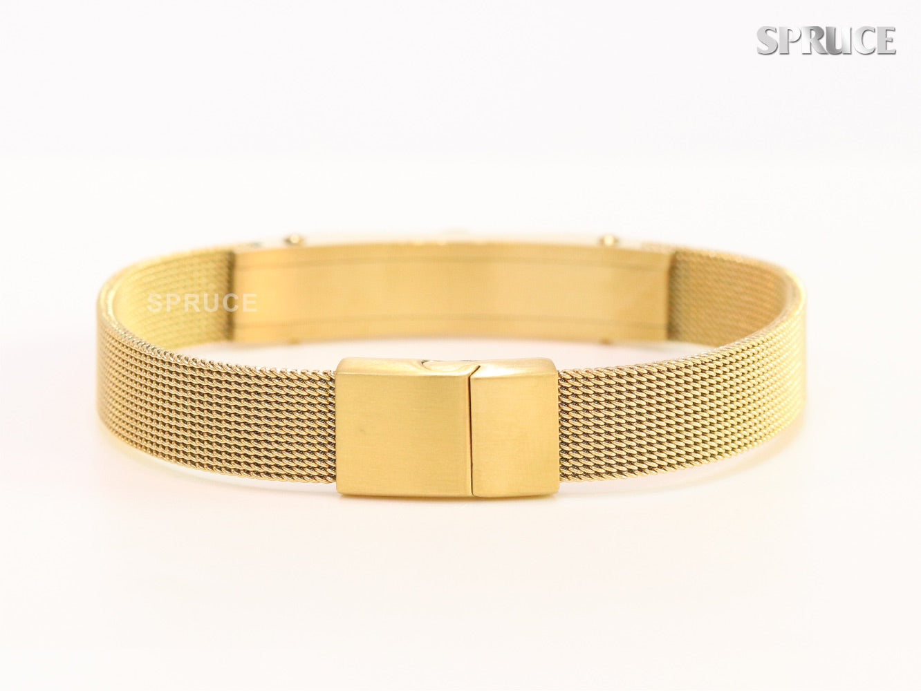 Medusa's mesh gold Bracelet