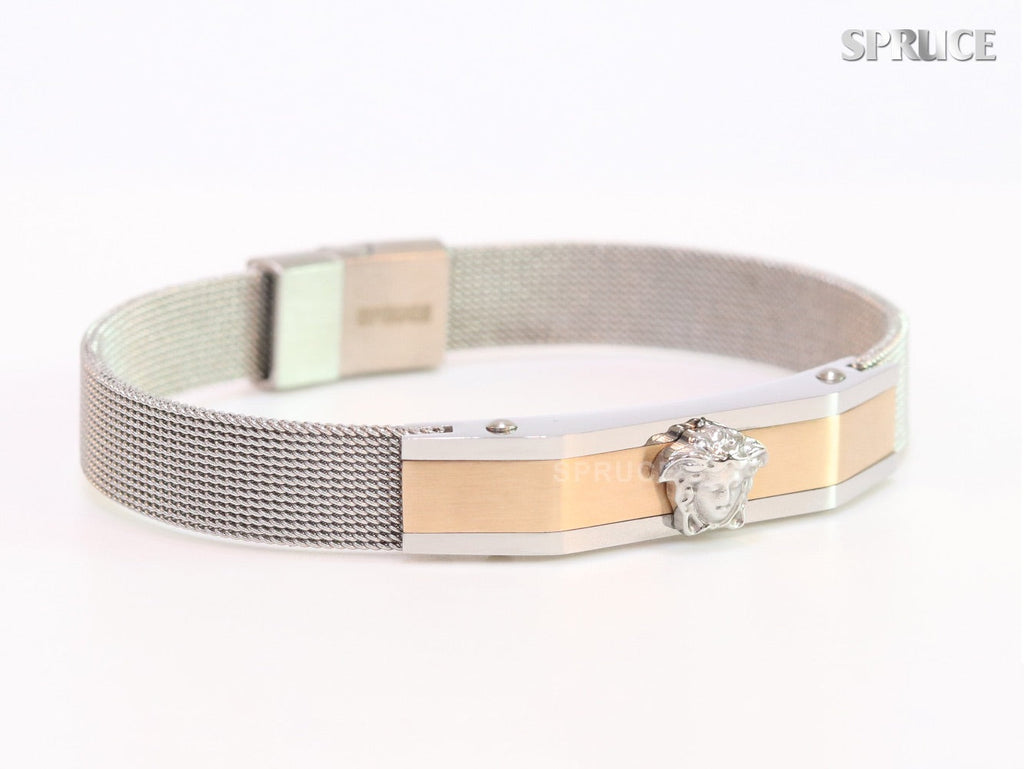 Medusa's mesh platinum Bracelet
