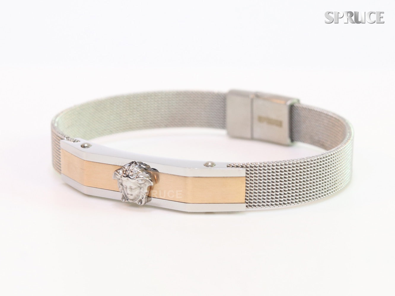 Medusa's mesh platinum Bracelet