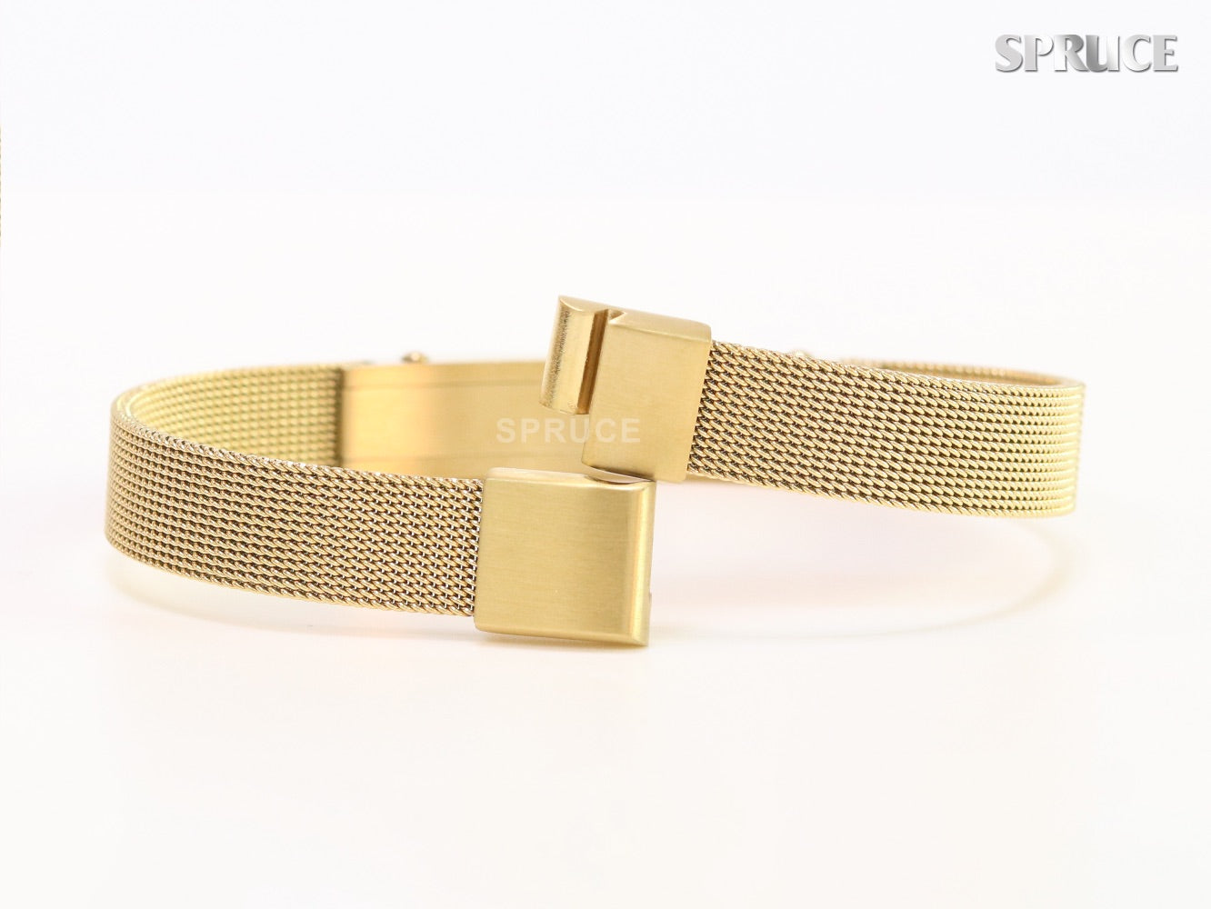 Medusa's mesh gold Bracelet