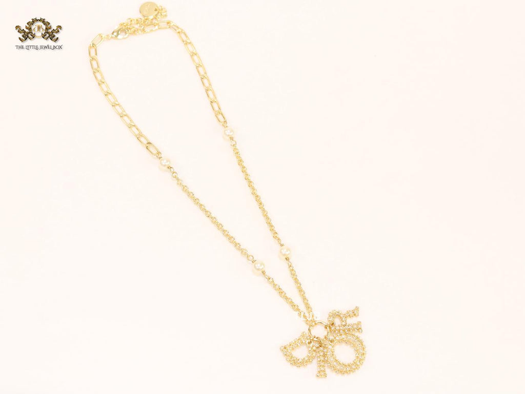 Alphabet CD charms chain