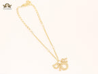Alphabet CD charms chain