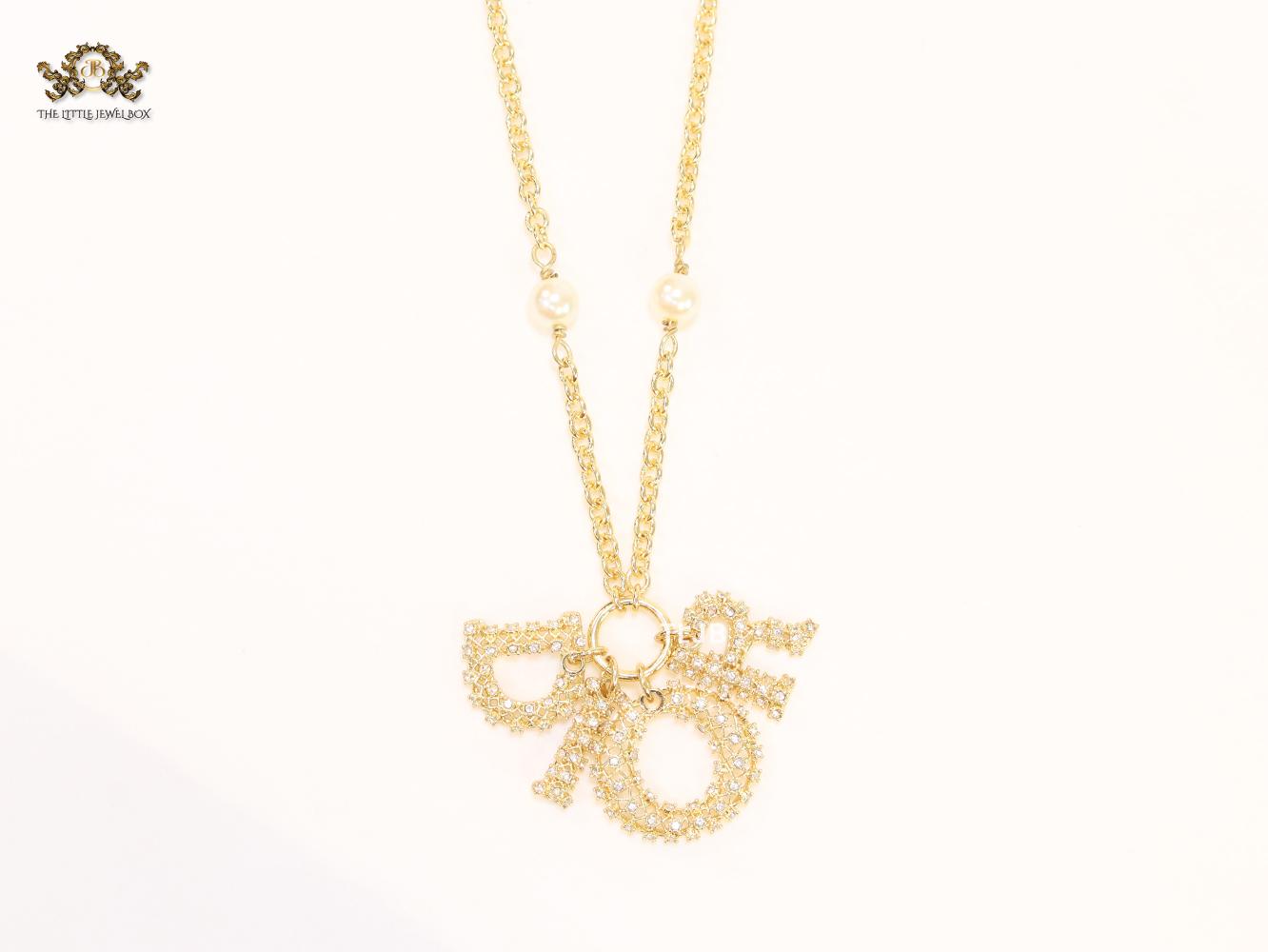 Alphabet CD charms chain