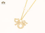 Alphabet CD charms chain