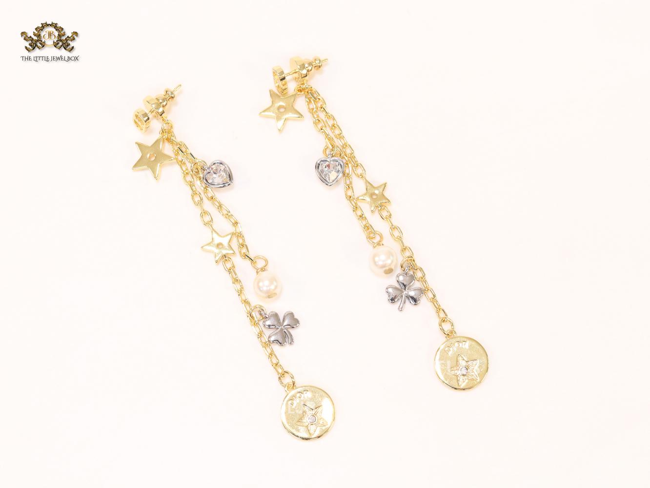 Alphabet CD with charms dangler