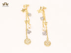 Alphabet CD with charms dangler
