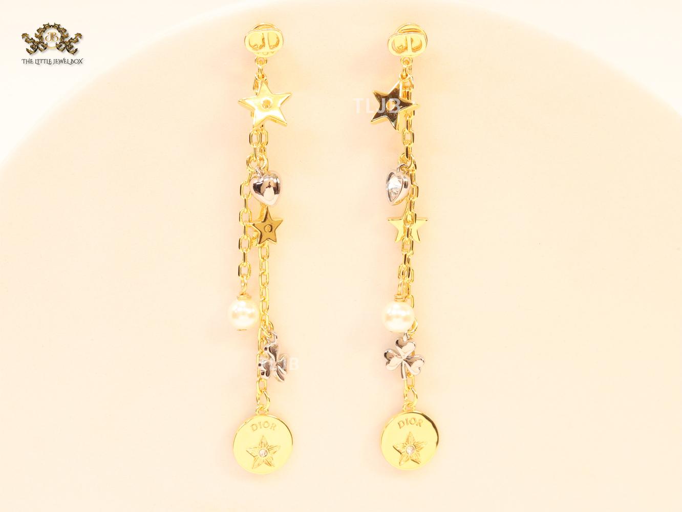 Alphabet CD with charms dangler