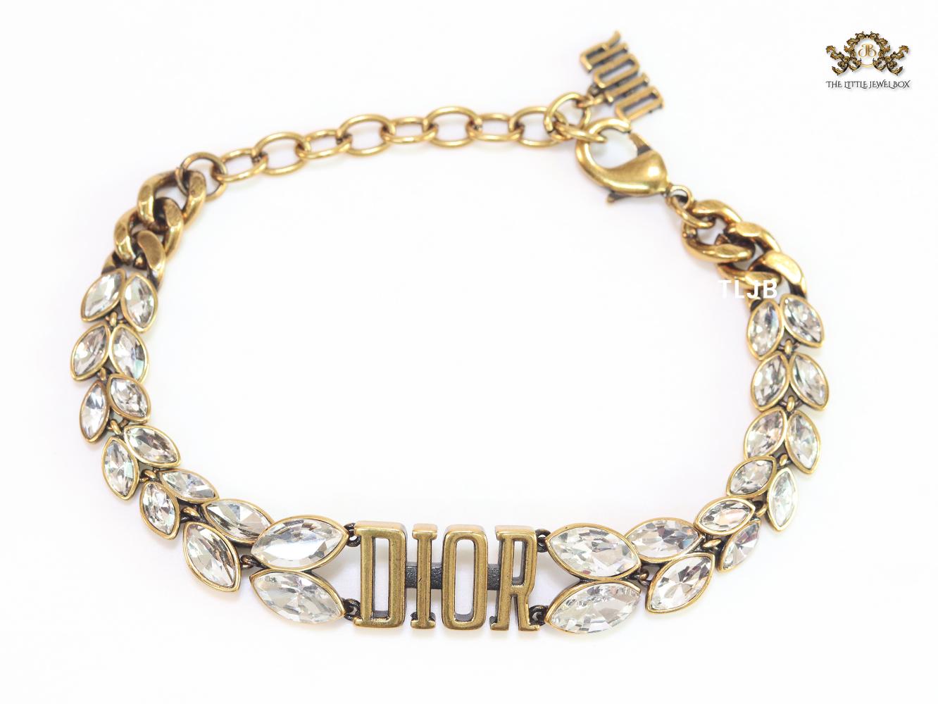Uncut Cz rustic Alphabet CD bracelet