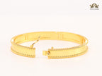 Sleek gold bracelet