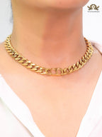 Alphabet CD link choker