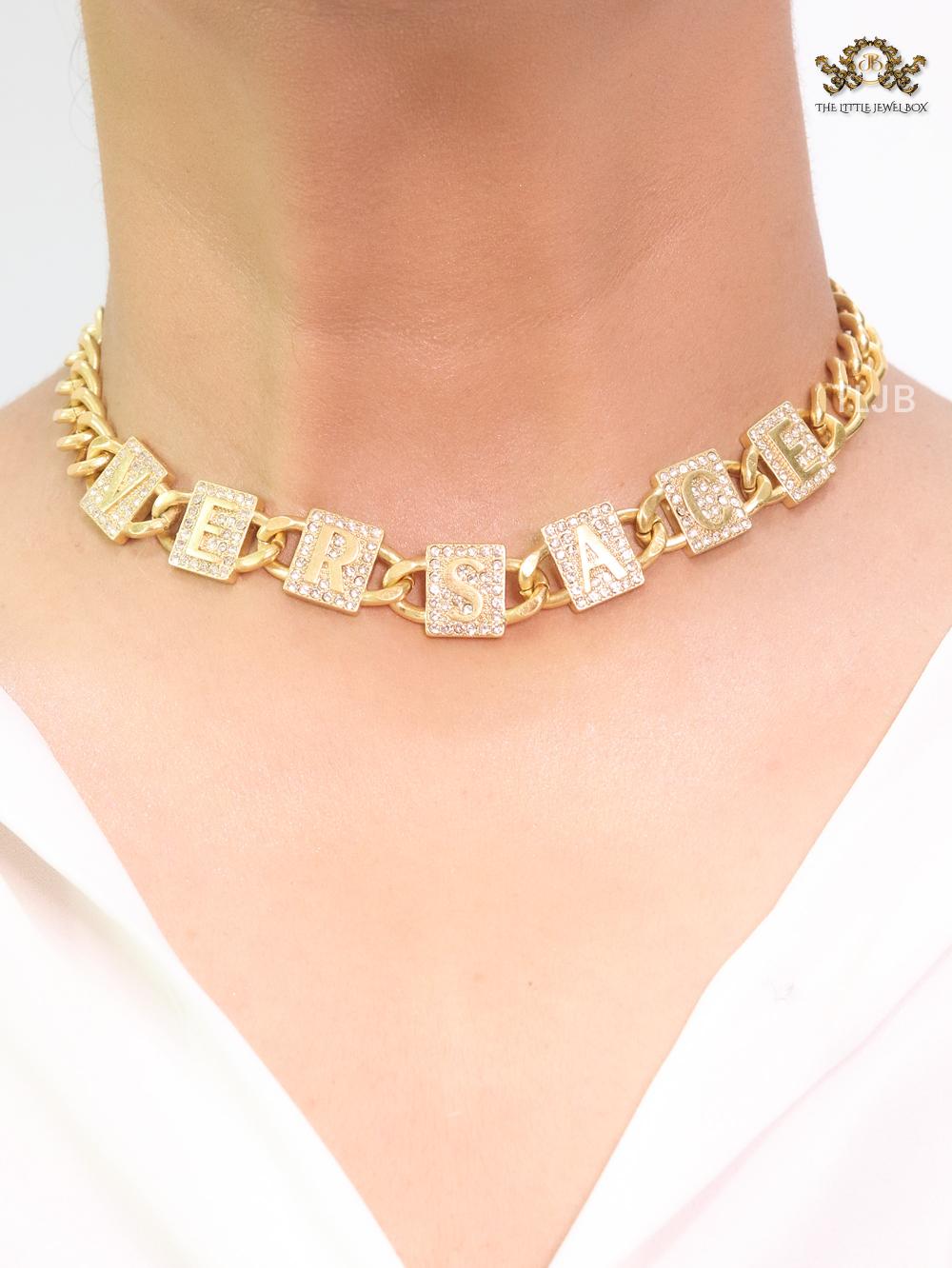 Medusa Cz  chunky choker