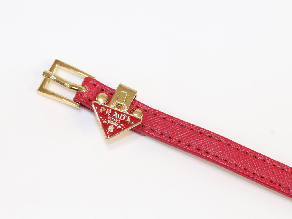 Red belted bracelet