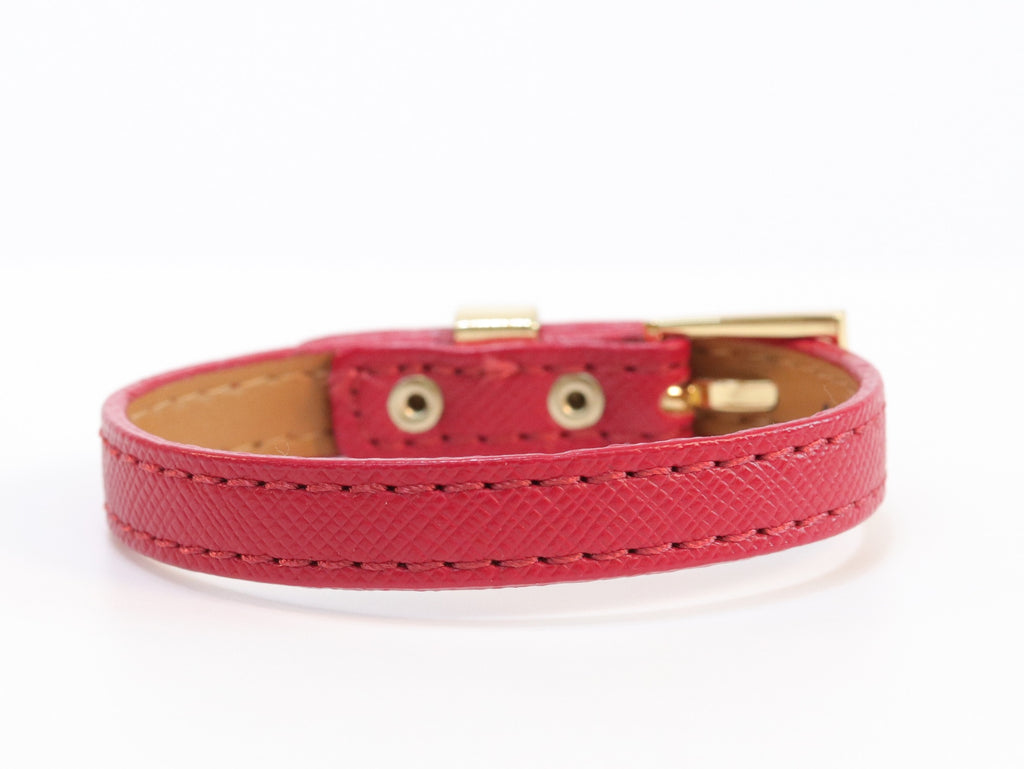 Red belted bracelet