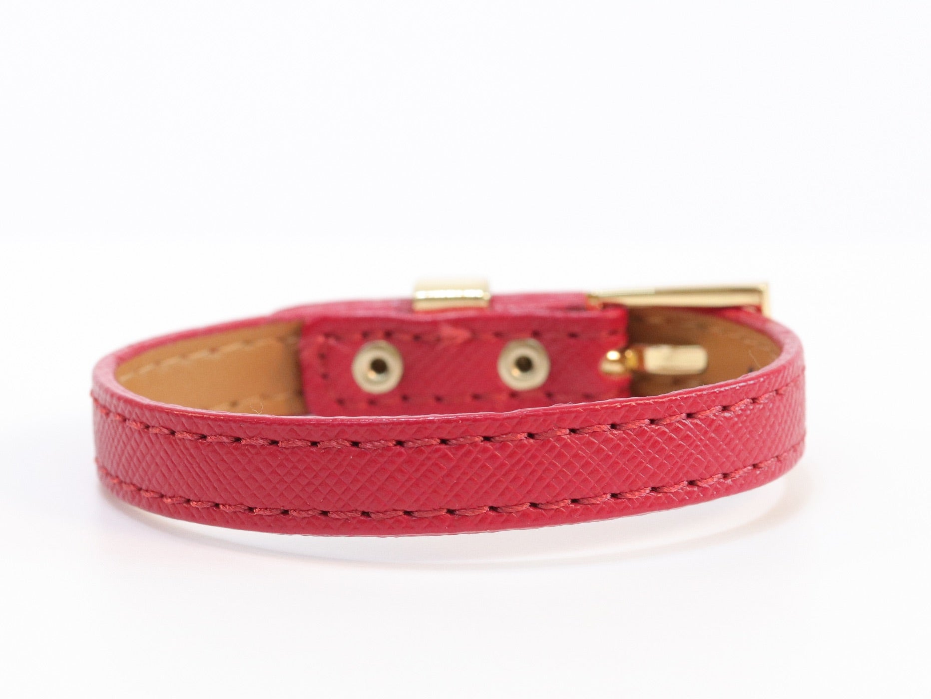 Red belted bracelet