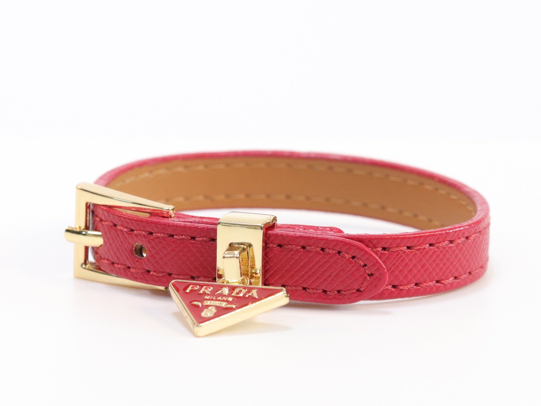Red belted bracelet