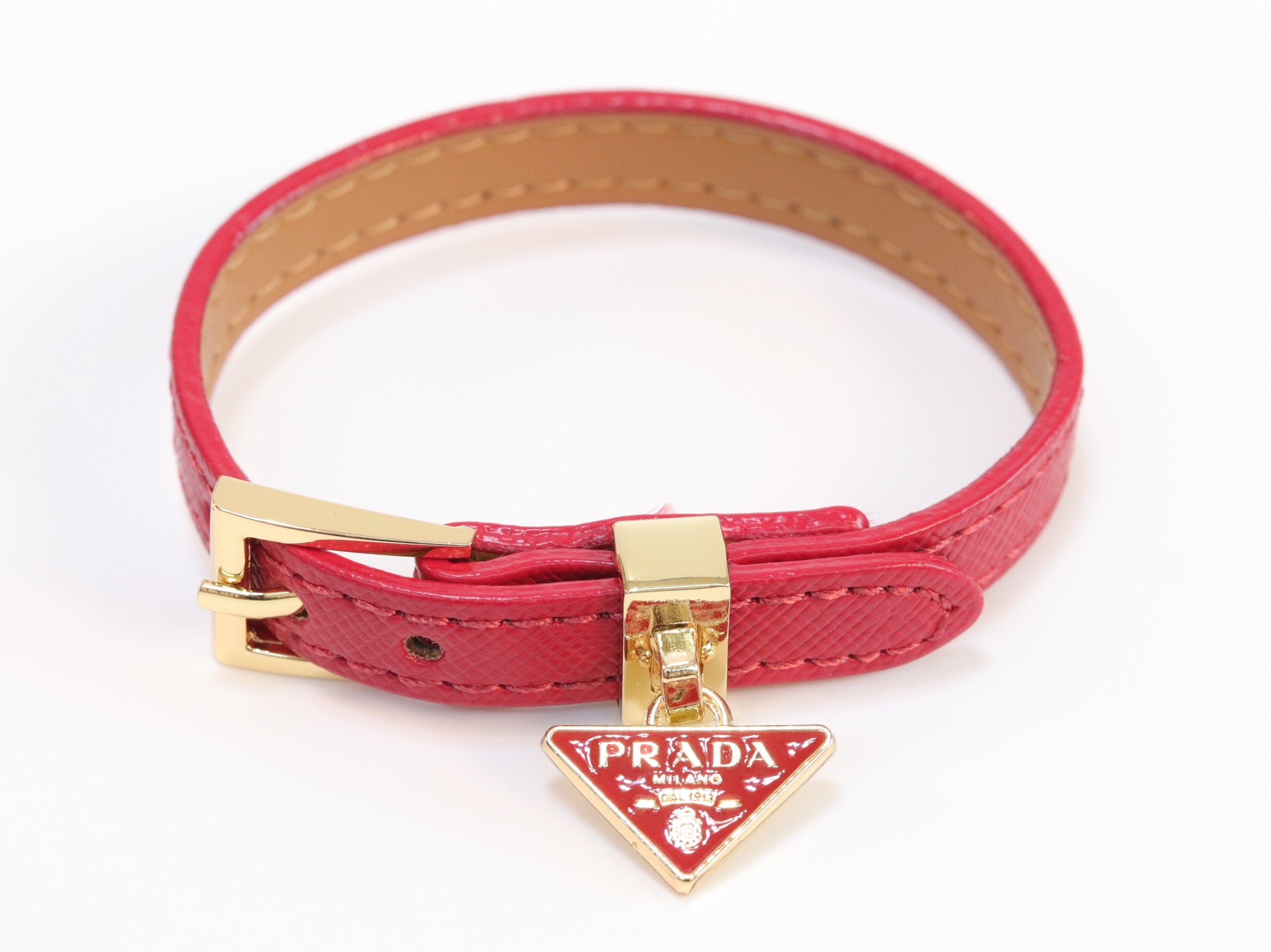 Red belted bracelet
