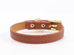 Brown belted bracelet