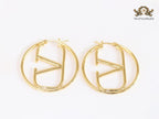 Alphabet vertical V hoops