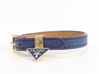 Blue belted bracelet