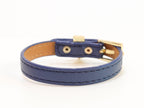 Blue belted bracelet
